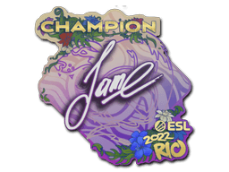 สติกเกอร์ (Jame ผู้ชนะเลิศ Rio 2022)