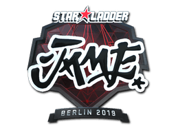 Klistermærke (Jame folie Berlin 2019)
