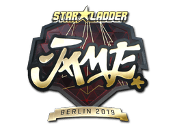 Samolepka (Jame zlatá Berlin 2019)