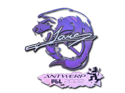 Klistermærke (Jame holo Antwerp 2022)