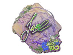 Klistermærke (Jame holo Rio 2022)