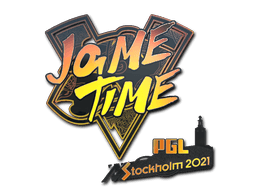 Klistermærke (Jame holo Stockholm 2021)