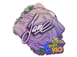 Klistermærke (Jame Rio 2022)