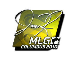 Klistermærke (jasonR folie MLG Columbus 2016)