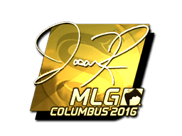 Samolepka (jasonR zlatá MLG Columbus 2016)