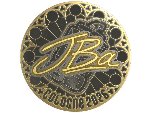 Klistermærke (JBa guld Cologne 2026)