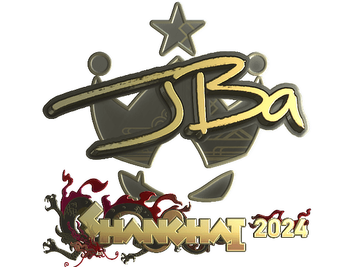 Klistermærke (JBa guld Shanghai 2024)