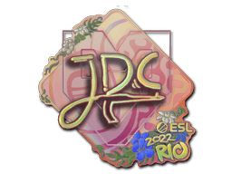 Samolepka (JDC holografická IEM Rio 2022)