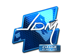 Klistermærke (jdm64 folie Atlanta 2017)