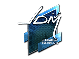 Klistermærke (jdm64 folie Boston 2018)