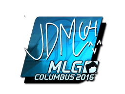 Klistermærke (jdm64 folie MLG Columbus 2016)
