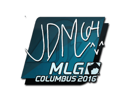 Samolepka (jdm64 MLG Columbus 2016)
