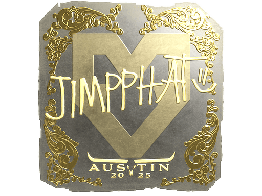 Samolepka (Jimpphat zlatá BLAST.tv Austin 2025)