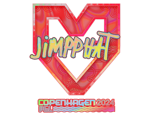 Samolepka (Jimpphat holografická PGL Copenhagen 2024)
