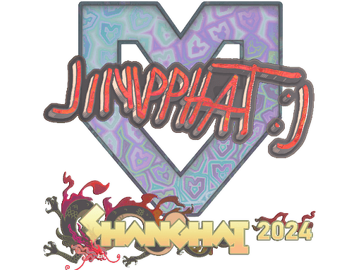Samolepka (Jimpphat holografická Perfect World Shanghai 2024)