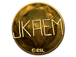 Samolepka (jkaem zlatá Katowice 2019)