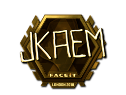 Samolepka (jkaem zlatá London 2018)