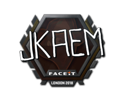 Adesivo (jkaem London 2018)