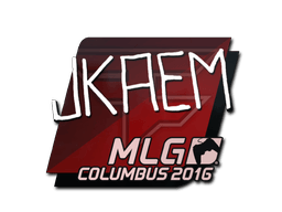 Adesivo (jkaem MLG Columbus 2016)
