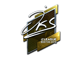 Klistermærke (jks folie Boston 2018)