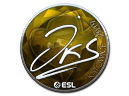 Klistermærke (jks folie Katowice 2019)