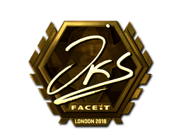 Samolepka (jks zlatá London 2018)