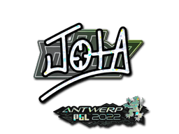 Klistermærke (JOTA glitter Antwerp 2022)