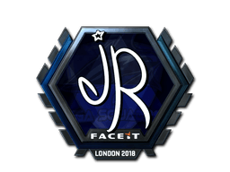 Klistermærke (jR folie London 2018)