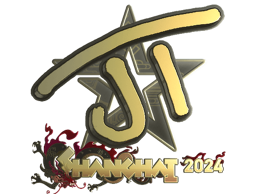 Samolepka (JT zlatá Perfect World Shanghai 2024)