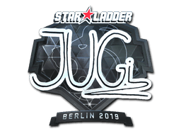 Klistermærke (JUGi folie Berlin 2019)