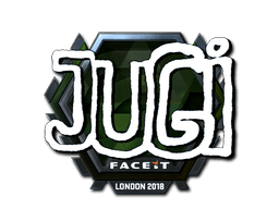 Klistermærke (JUGi folie London 2018)