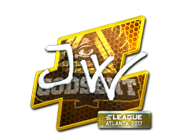 Klistermærke (JW folie Atlanta 2017)
