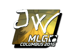 Klistermærke (JW folie MLG Columbus 2016)