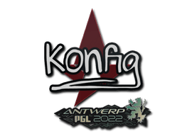 Samolepka (k0nfig PGL Antwerp 2022)