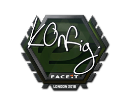 Samolepka (k0nfig London 2018)