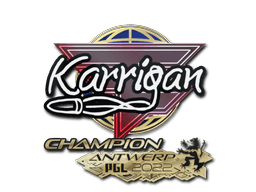 สติกเกอร์ (karrigan ผู้ชนะเลิศ Antwerp 2022)