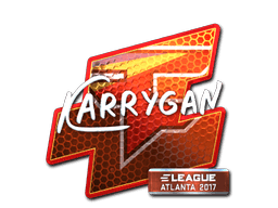 Klistermærke (karrigan folie Atlanta 2017)