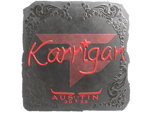 Klistermærke (karrigan folie Austin 2025)