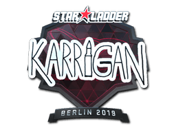 Klistermærke (karrigan folie Berlin 2019)