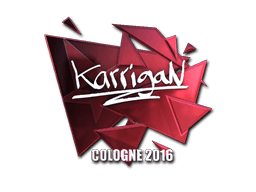 Klistermærke (karrigan folie Cologne 2016)