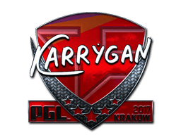 Klistermærke (karrigan folie Krakow 2017)