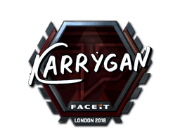 Klistermærke (karrigan folie London 2018)