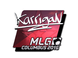 Klistermærke (karrigan folie MLG Columbus 2016)