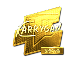 Samolepka (karrigan zlatá Atlanta 2017)
