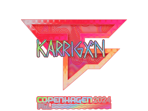Klistermærke (karrigan holo Copenhagen 2024)