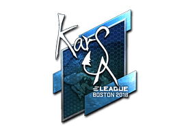 Klistermærke (Karsa folie Boston 2018)