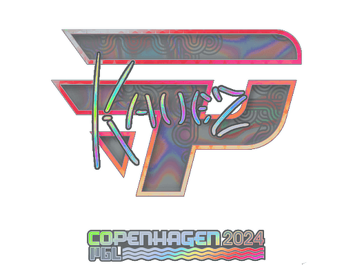Klistermærke (kauez holo Copenhagen 2024)