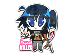 Samolepka (Kawaii Killer Terrorist)