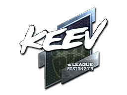 Klistermærke (keev folie Boston 2018)