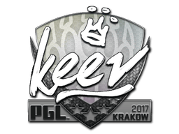Klistermærke (keev Krakow 2017)
